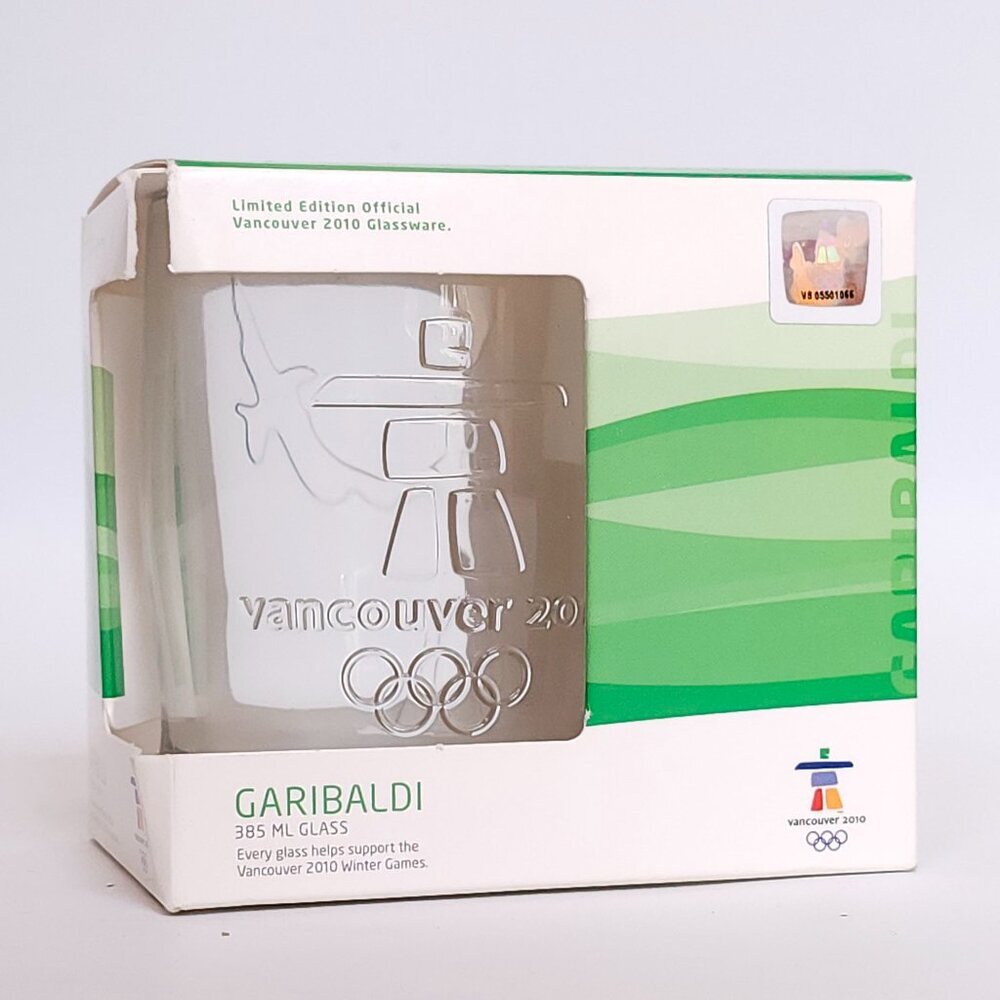 New Vancouver 2010 Olympic Garibaldi Glass Mug Petro-Canada Limited Edit…
